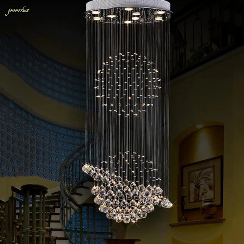Clearance jmmxiuz 2018 HOT selling New Modern K9 LED Crystal Chandelier Crystal Lamp 100% Guarantee 2