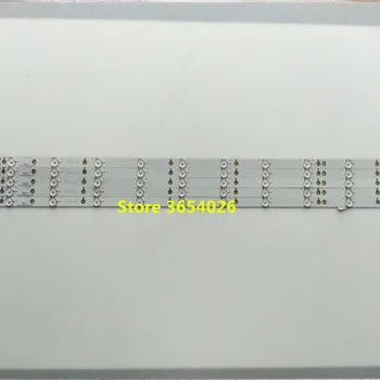 

5piece/lot LED backlight bar for AOC 43Inch Haier 43CH6000 original light strip LB-PF3528-GJD2P5C435X10-B screen TPT430H3