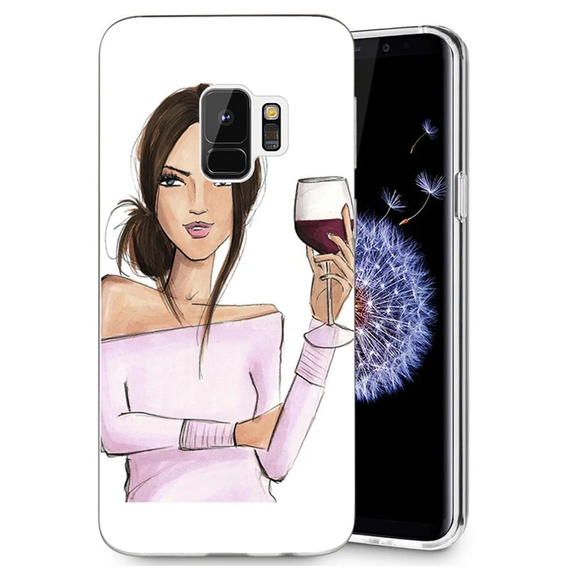 Летний дорожный Мягкий силиконовый чехол из ТПУ для Samsung Galaxy S9 S9Plus S8 Plus S7 edge Note 8