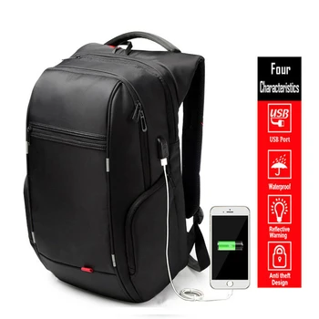 

Suissewin Men's Backpack 17 inch Business Backpack Fashion Backpack For Teenager Boy Mochila School Backpack Bagpack Back Pack