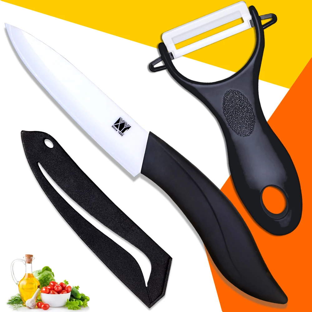 XYj Brand Kitchen knife 4 inch utility knife and one sharp white blade