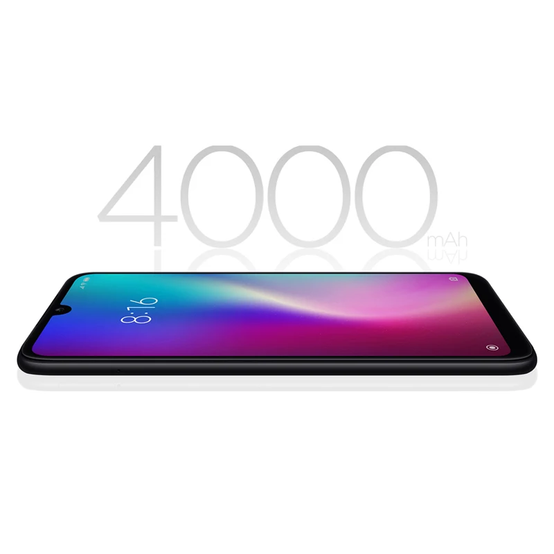 Xiaomi Redmi 7 с глобальной прошивкой, 4 ГБ, 64 ГБ, 4000 мА/ч, Восьмиядерный процессор Snapdragon 632, 12 МП, двойная камера, 6,2" 19:9, полноэкранный мобильный телефон