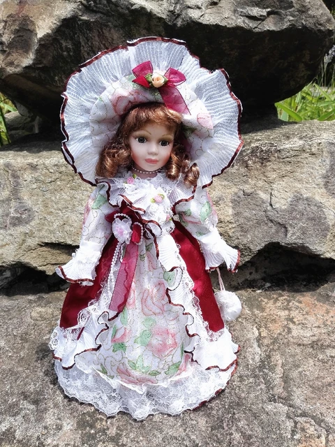 16 inches russian porcelain doll baby girl realistic ceramics