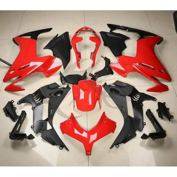 ABS пластик Обтекателя комплект кузова Обтекателя для Honda CBR500R CBR с 500 р 13 14 Красная 3А ABS пластик Обтекателя комплект кузова Обтекателя для Honda CBR500R CBR с 500 р 13 14 Красная 3А