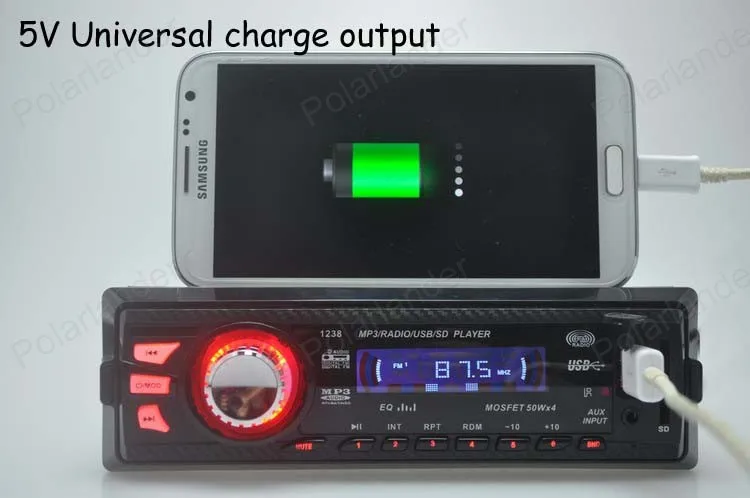 1 Din Universal Автомобильная MP3 MP4 MP5 плеер/автомобильный радиоприемник/автомобильный аудио видео плеер Car2.5 дюймов 5 V Зарядное устройство/FM/USB/SD/AUX-IN