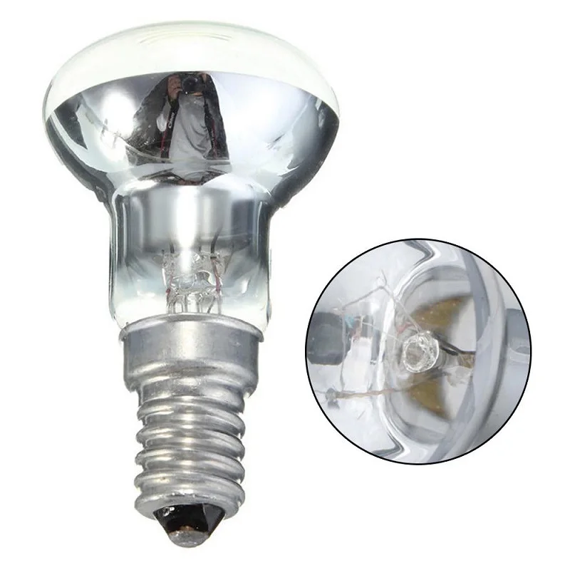 5 шт., лампа Lava E14 R39 30 Вт, Точечный светильник, винтовой светильник, прозрачный отражатель, точечный светильник, лампа накаливания, домашний декор 20