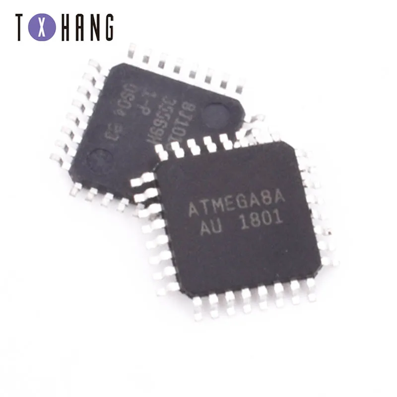 2 шт. ATMEGA8A AU TQFP 32 100% новый|Интегральные схемы| |