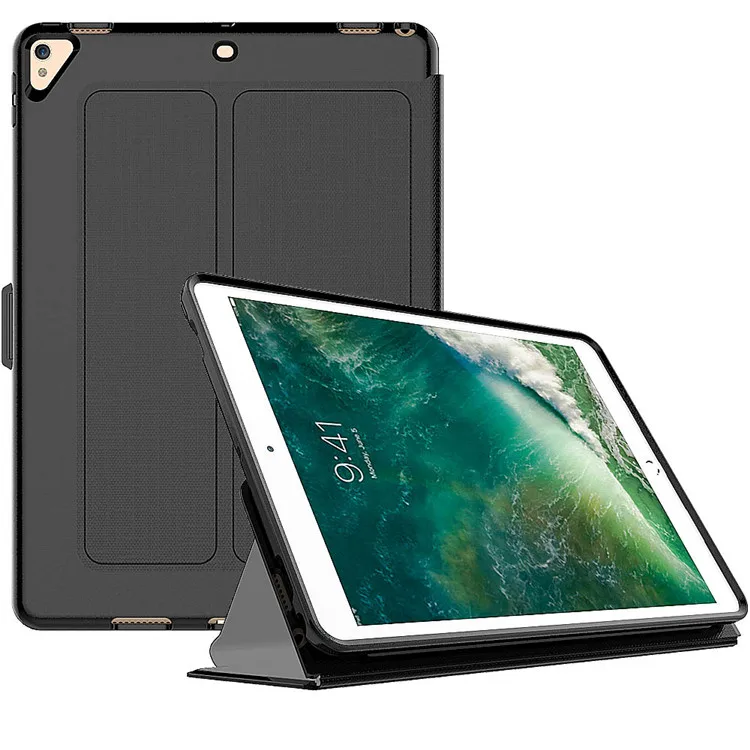 Чехол для ipad Pro 10,5 дюйм(ов) Smart ультра тонкий легкий флип стенд держатель крышка с Жесткий чехол для ipad a1701 A1709