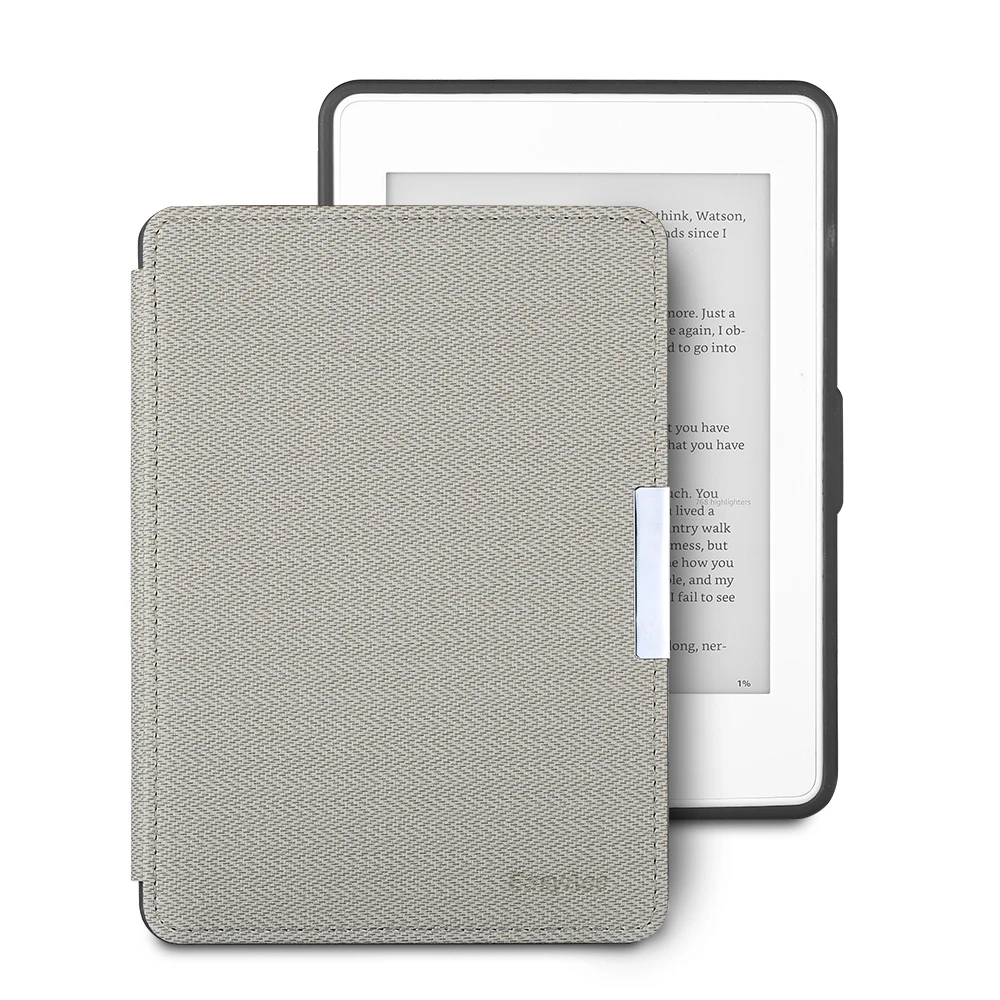 

Easyacc Ultra Slim Protective Shell Case Cover For 6" Amazon Kindle Paperwhite 1/2/3 Drop shipping Light Grey