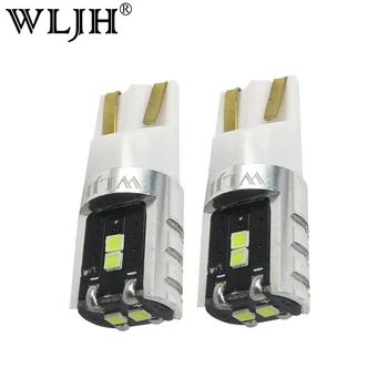 

WLJH 2x High Quality LED W5W T10 Bulb 168 194 Trunk Light Map Dome Lamp AC 9V-30V Lamp For Volkswagen VW GTI Tiguan Jetta Golf