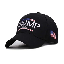 Baseball Cap Embroidered Hat American President Election Accessories Headwear Outdoor Sports Wear With Adjustable Back Closure