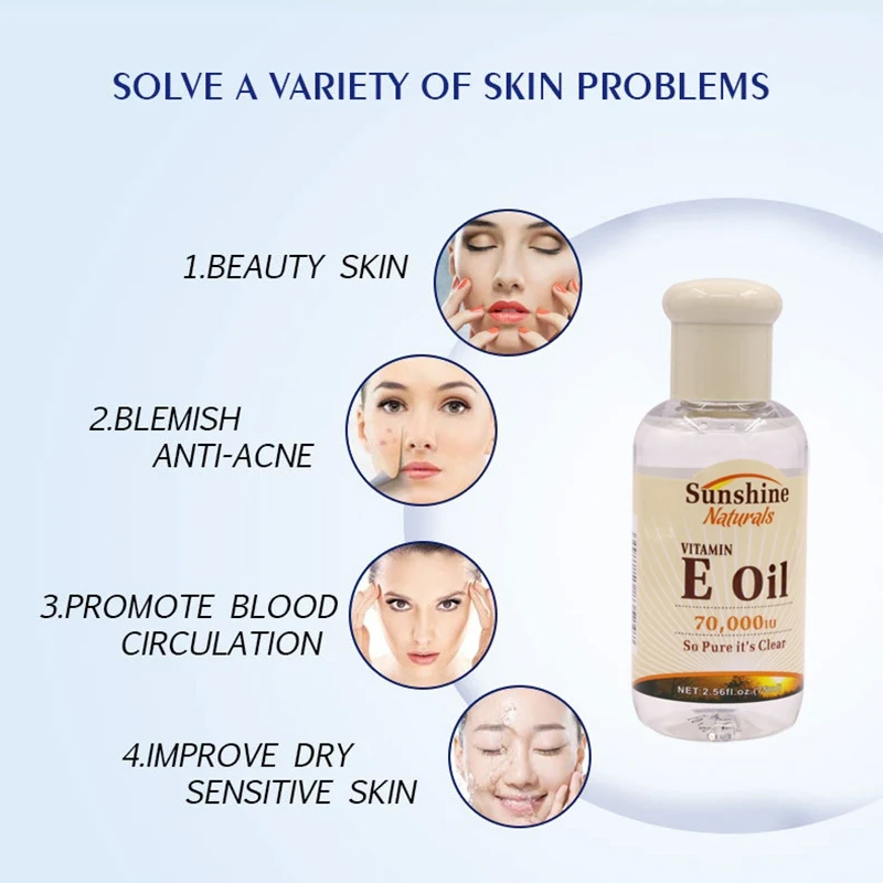 Harga Alam Ringan Minyak Vitamin E Wajah Perawatan Kulit Tubuh Whitening Anti Retak Anti Wrinkle Essence Mudah Menyerap wajah Kulit Perawatan