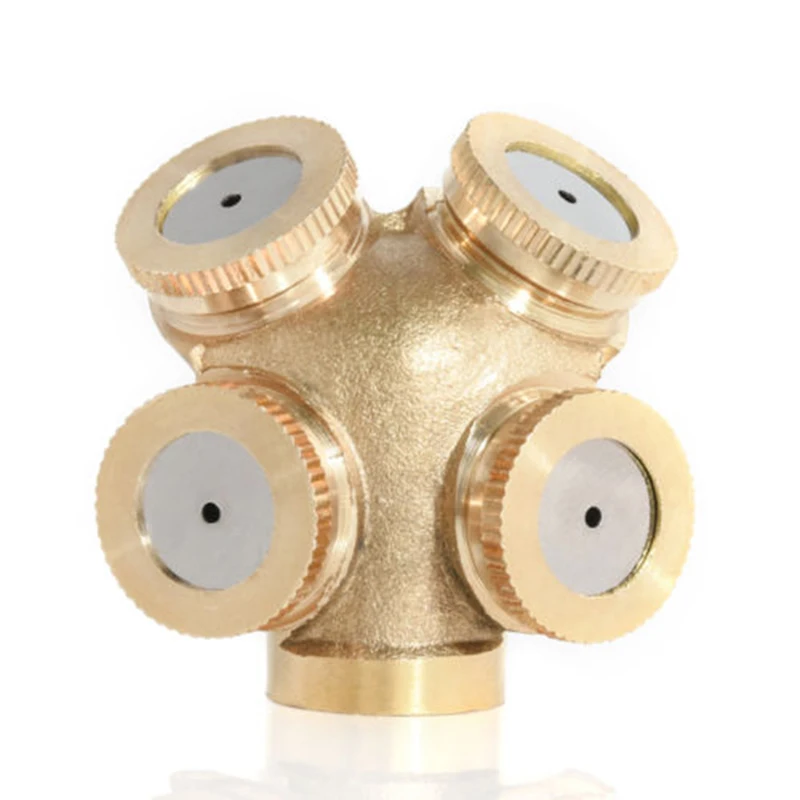 

Mist Nozzles Water Spray Nozzle Garden Sprinkler Adjustable Spray Nozzle Brass Irrigation Fitting