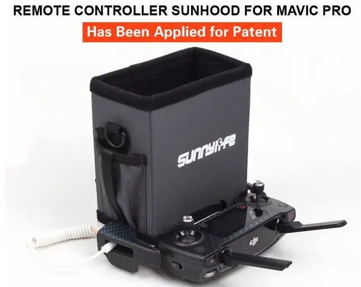 

Advanced Edition  Mavic Pro remote control Phone monitor Sunshade Hood 4.7inch 5.5inch folding Sun Hood Transmitter parts