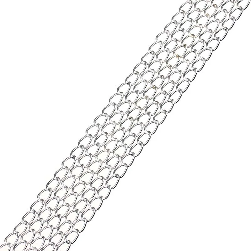XINYAO-10meter-lot-3-5mm-Metal-Iron-Necklace-Chains-Bulk-Gold-Silver-Color-Open-Link-Chains (3)