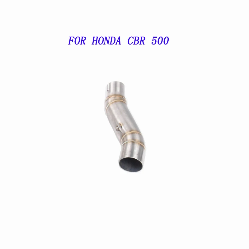 

Motorcycle Exhaust middle pipe Connect Pipe Muffler Escap link pipe middle section adapter pipe for HONDA CBR500 CBR 500