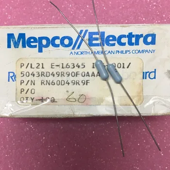 

100% New and original 49.9R 0.5W 1% MEPCO/CENTRALAB Copper foot metal film fever resistance