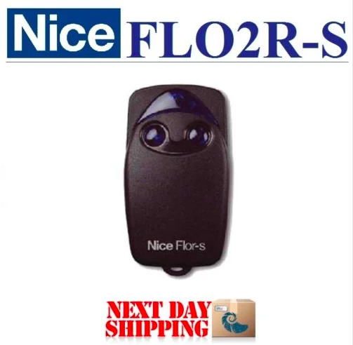 Nice Flor-s rolling code replacement garage door remote control 433 mhz free shipping rib sun t433 2ch rib sun t433 4ch replacement remote control duplicator 433 92mhz fixed code free shipping