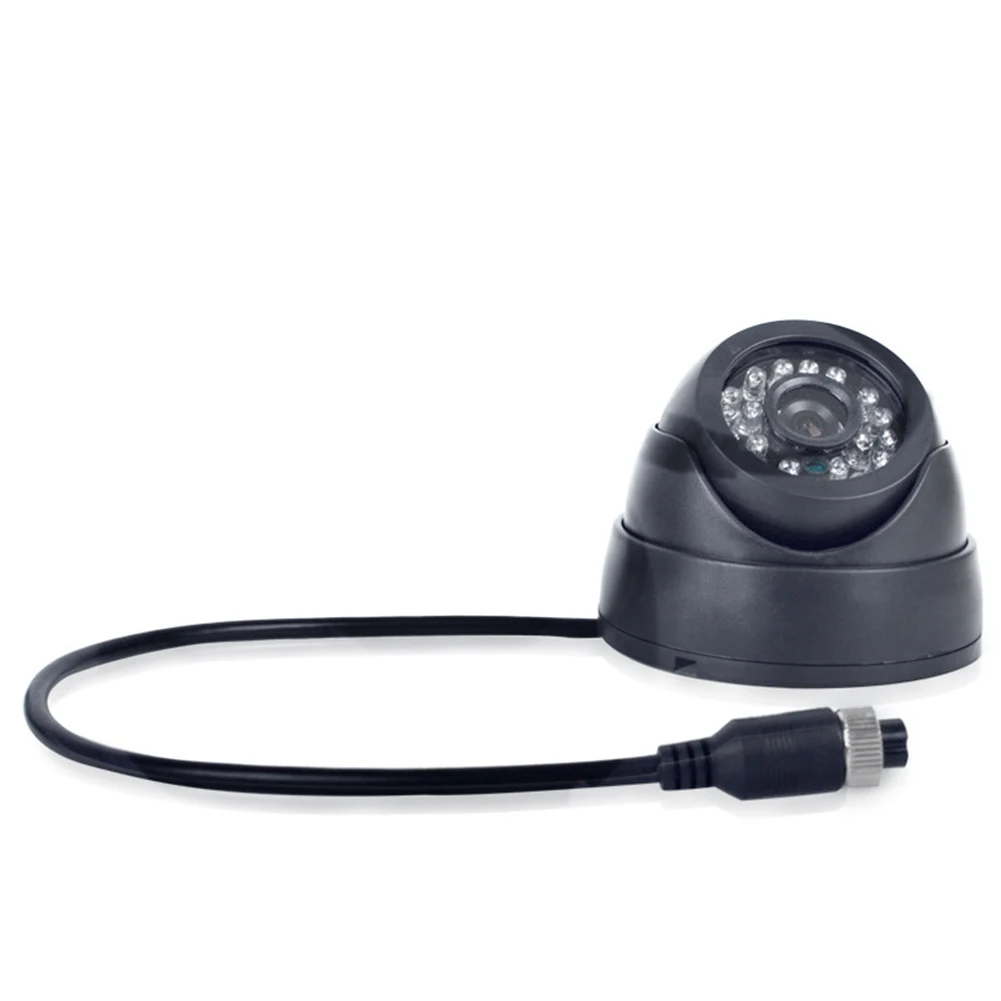 

Indoor Night Vision Mini Weatherproof Home 1200TVL Infrared Security Bus Dome HD Camera Plastic Surveillance