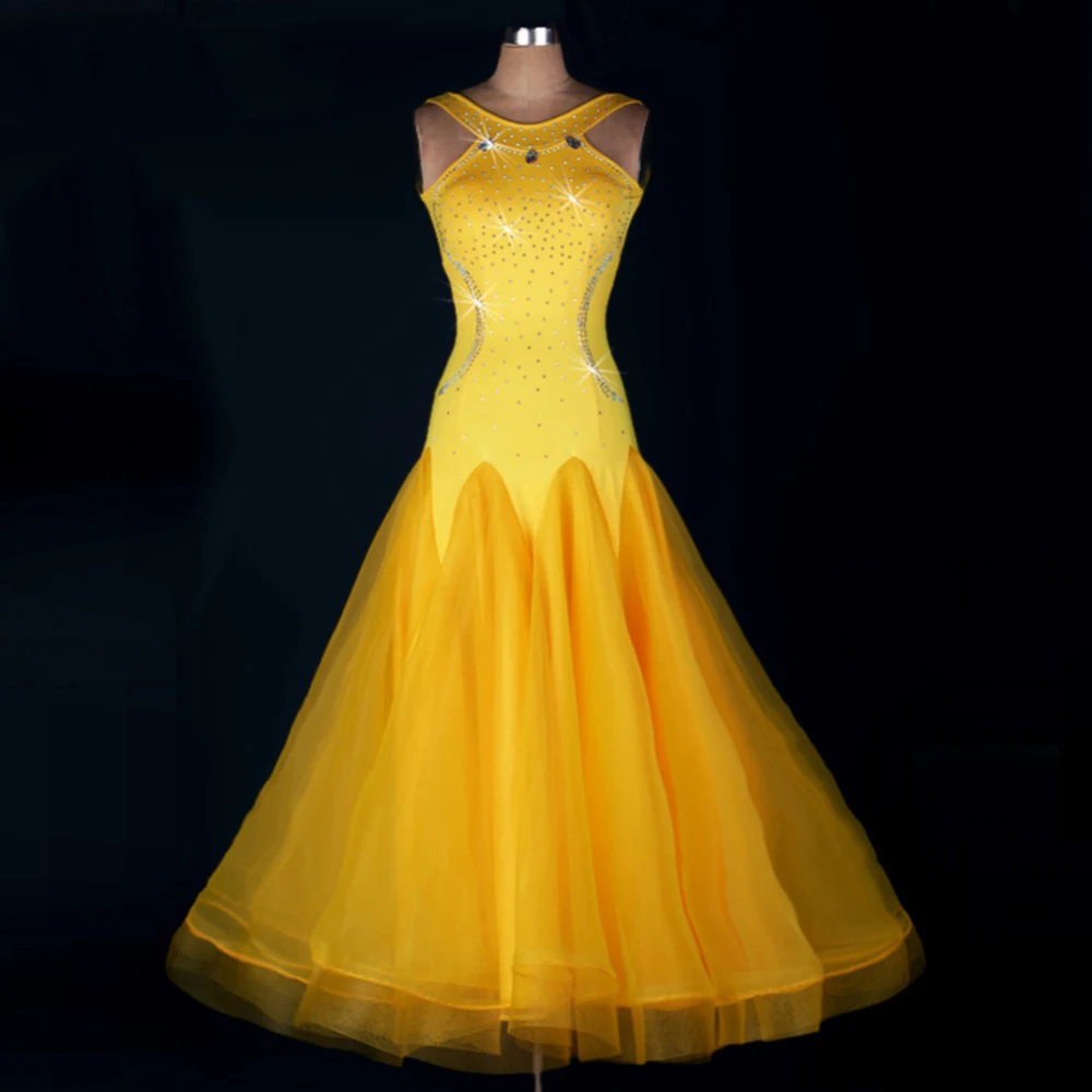 

2019 Ballroom Dance Dress Slow Waltz Dance Wear For Women Child Adult/Girls Sexy Dresses Standard Jazz Stage Performance Clothes