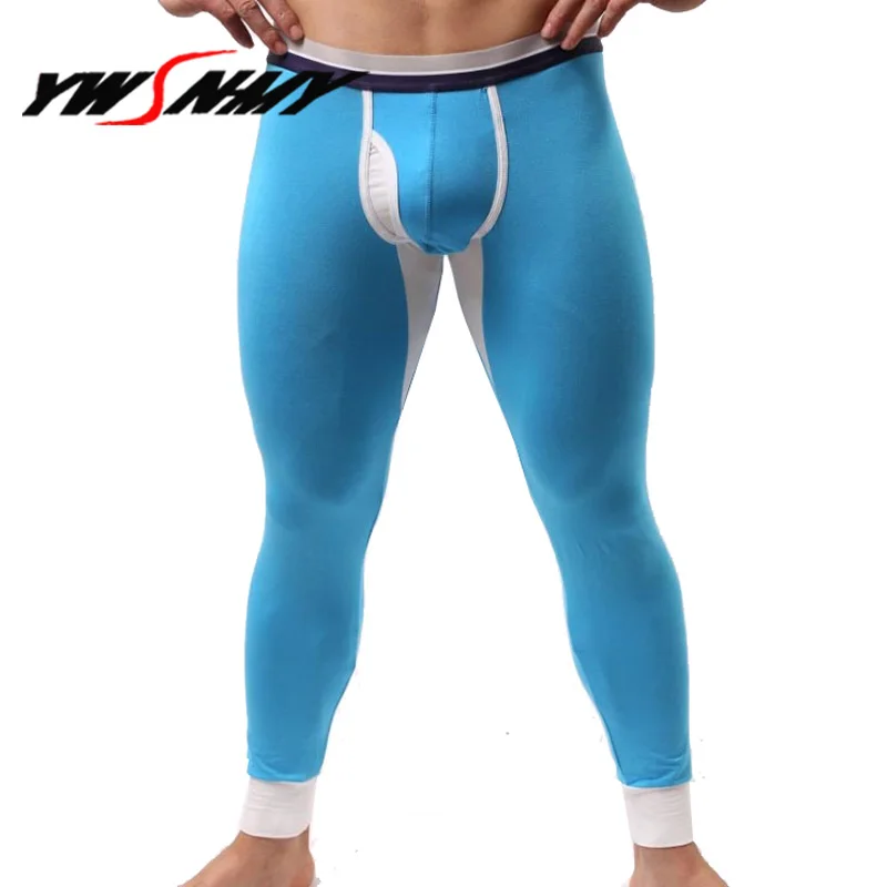 

High quality thermal underwear Leggings brand men Modal long johns fashion printing homme Autumn winter Thermal Pants