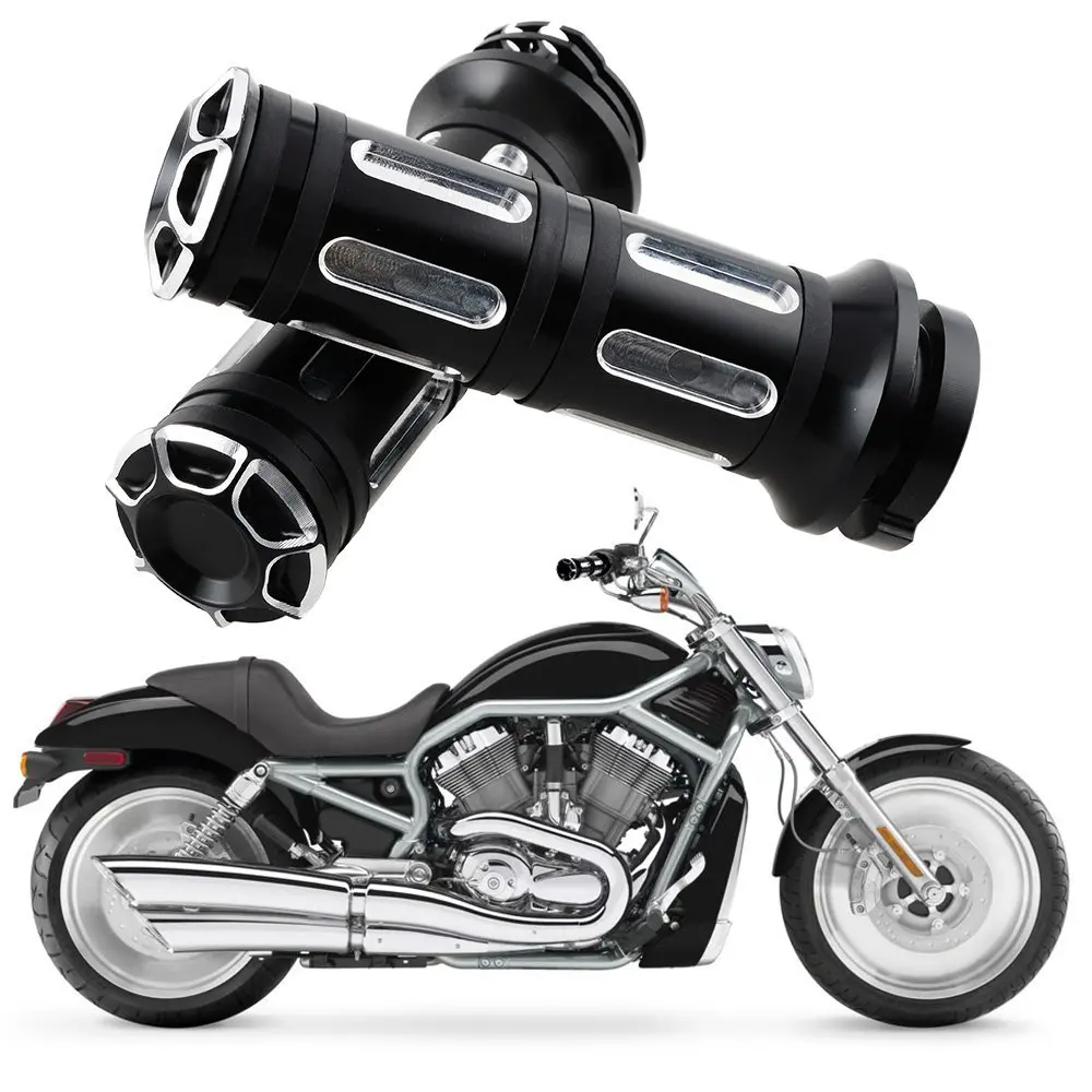

Motorcycle For Harley Davidson 84-15 Sportster Touring Dyna Softail Custom 1" 25mm Motorcycle Universal Aluminum CNC Hand Grips