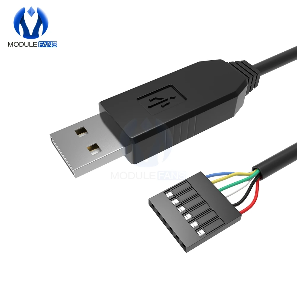 FTDI FT232RL USB to TTL Serial RS232 Cable 6 Pin ARM PIC Pi /& ji
