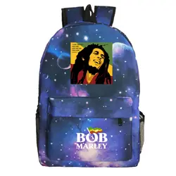 Bob Marley школьный рюкзак для мальчиков и девочек сумки для ноутбуков подростков рюкзак студенческий ранец распылитель ранцевого типа для с