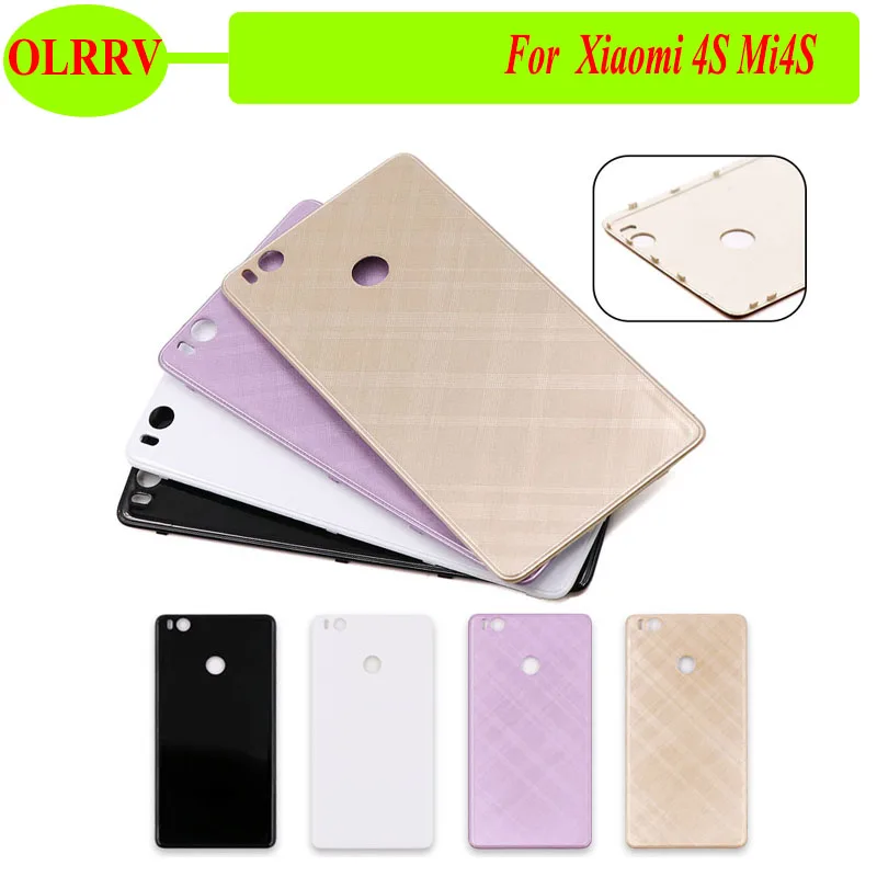 OLRRV для Xiaomi 4S Mi4S задняя крышка аккумулятора чехол защитная телефона Mi4S|Бамперы| |