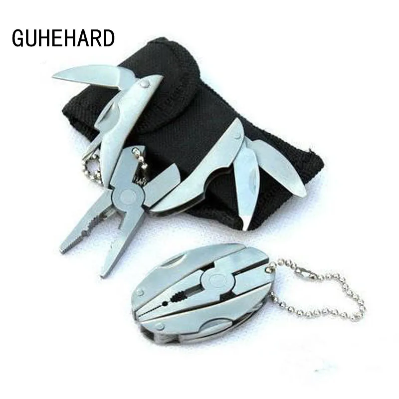 

Portable Multifunction Folding Plier Stainless Steel Knife Keychain Screwdriver Camping Hiking Survival Tools Travel Kits Set