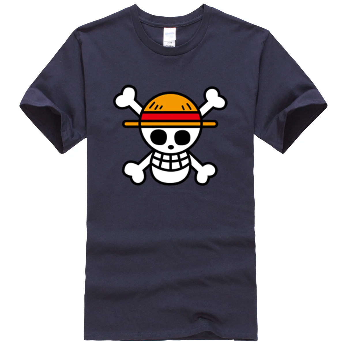 

ONE PIECE T Shirt Men 2019 Summer Short Sleeve Brand T-shirt Japanese Anime Print Skull Hip Hop Men's T-shirts Harajuku Top Tee