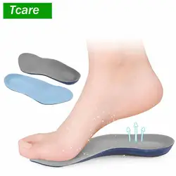 1 пара Уход за ногами 3/4 ортопедии обуви стельки-супинаторы правильный чрезмерной пронации Fallen Арки плоскостопие метатарзальный Опора