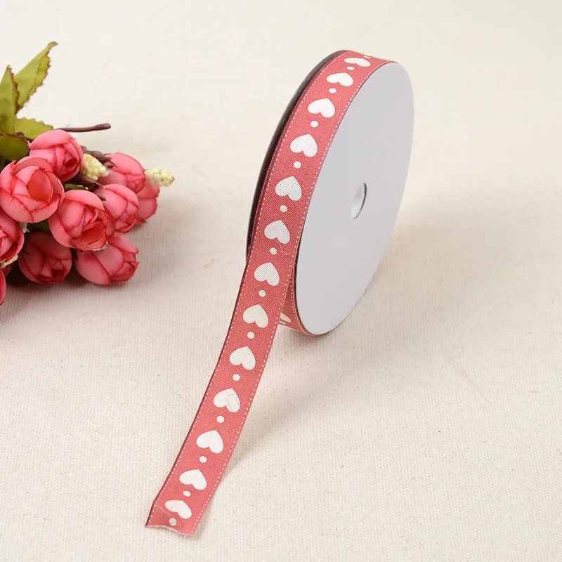 

Gift Box Decorated Polyester Ribbon 1.5cm * 20 Yards Clothing Accessories Cotton Belt Headdress Bow Ribbon Material Webbing