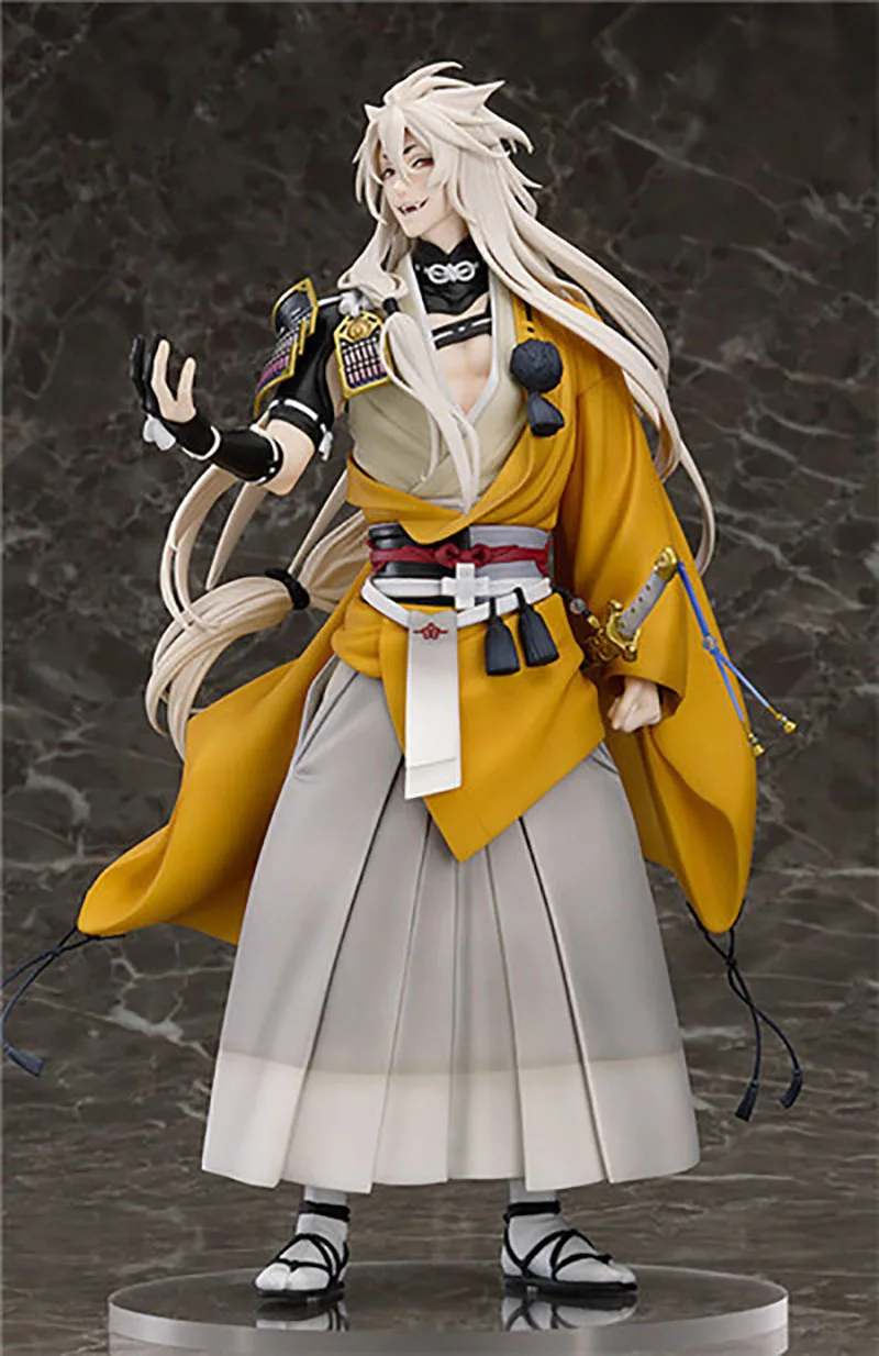 Touken Ranbu онлайн Mikazuki Munechika kogitsunemaru ПВХ фигурка модель игрушки куклы - Цвет: A with box