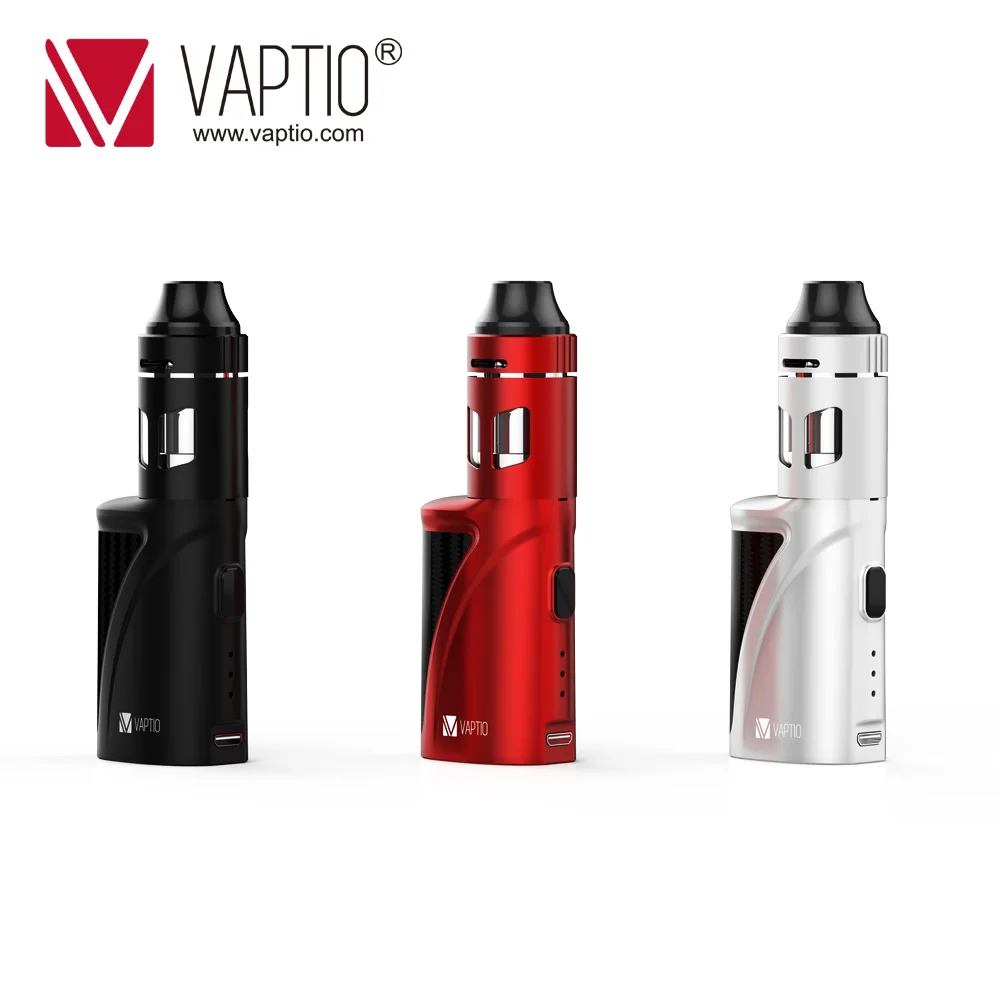 

Vapor vaporizer 1300mAh e cigarette Vaptio 50W P1 Mini S Kit built in vape mod 2.0ML Vape KIT evaporator atomizer 0.15ohm coil
