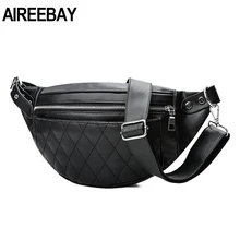 AIREEBAY, поясные сумки для женщин, модный бренд, поясная сумка, роскошный дизайн, кожаная сумка на грудь,, для девушек, сумка для путешествий