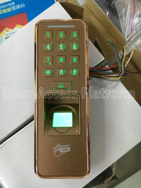 Slim-size-biometric-1-000-fingerprint-Pin-code-card-Access-controller ...