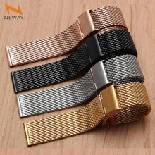 New Stainless Steel Wrist Watchband For Apple Watch Band Strap 38mm 42mm iWatch Band bracelet Rose Gold Black Silver New Stainless Steel Wrist Watchband For Apple Watch Band Strap 38mm 42mm iWatch Band bracelet Rose Gold Black Silver