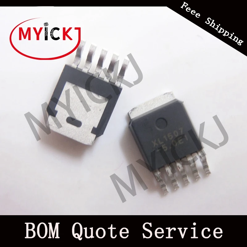 XL1507-5.0E1 5PCS TO-252-5 IC CHIP 3A 150KHz 40V Buck DC to Converter | Лампы и освещение