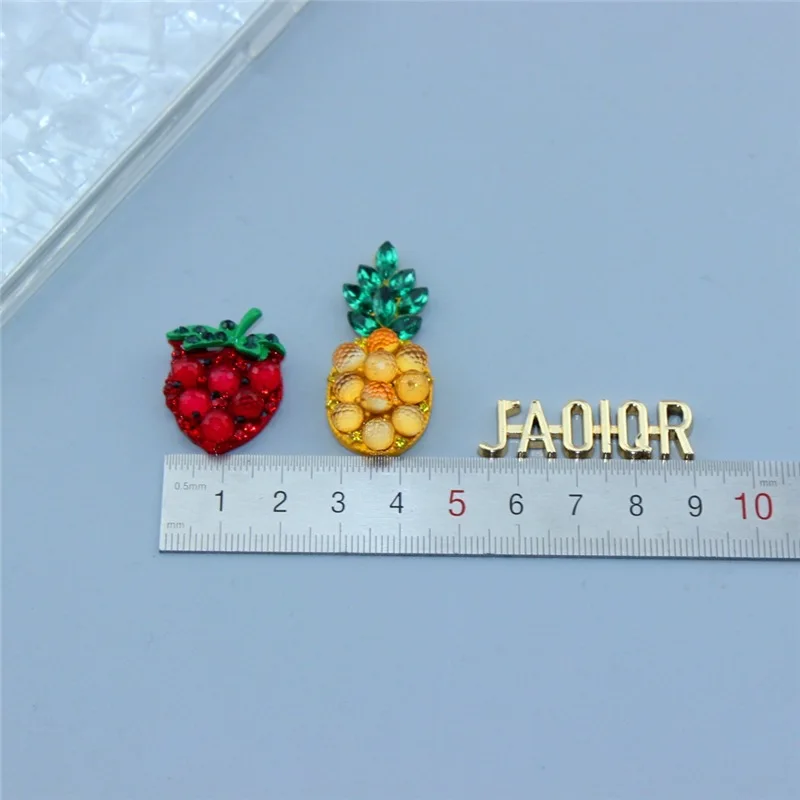 DIY мобильный телефон Чехол украшения аксессуары Алмазный ананас клубника