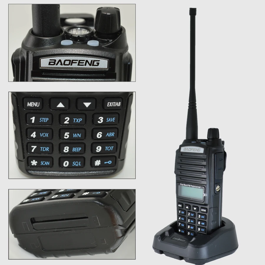 Baofeng UV-82 8 Вт 10 км дальность действия мощная портативная рация CB vhf/uhf двухстороннее радио Amador 8 Вт UV82