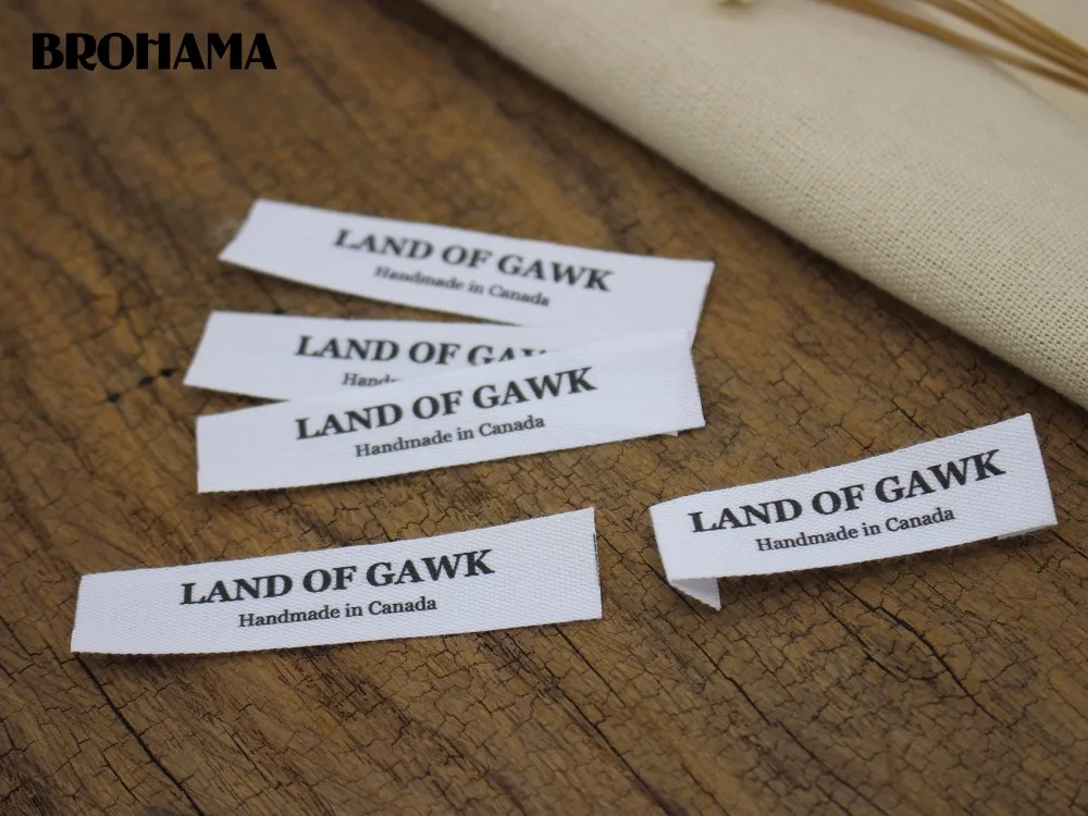Aliexpress.com : Buy Custom Flat folding Tags / brand labels, Sewing Labels, Custom Clothing ...
