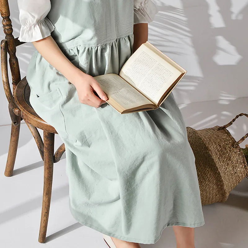 Cotton Linen Apron K26-13