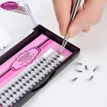 

OEM private labelalse Eyelashes 0.07mm C Curl Individual silk black lashes eyelash extensions false eyelash manufacturer