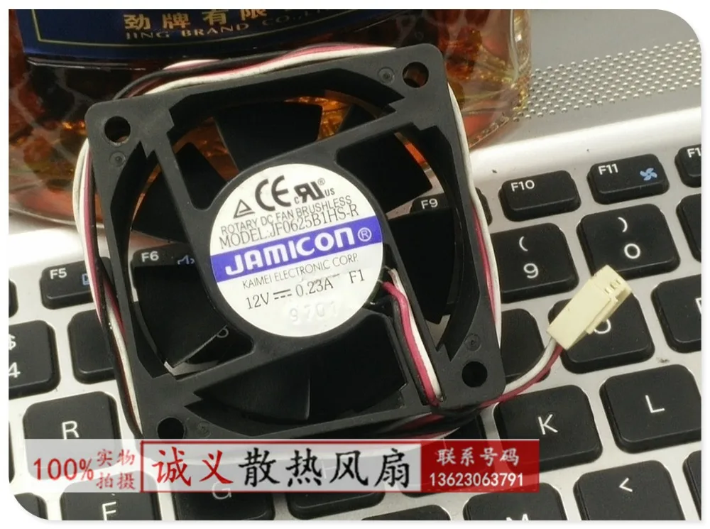 Бесплатная доставка Jamicon 6025 6 см чехол для компьютера веер 12 В А | Компьютеры и офис