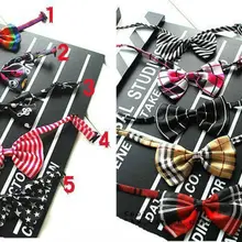 25 шт./партия, Детский галстук-бабочка/различные узоры, дизайн и цвет, Детские бум с бантом, 20 цветов, опционально, комплексная