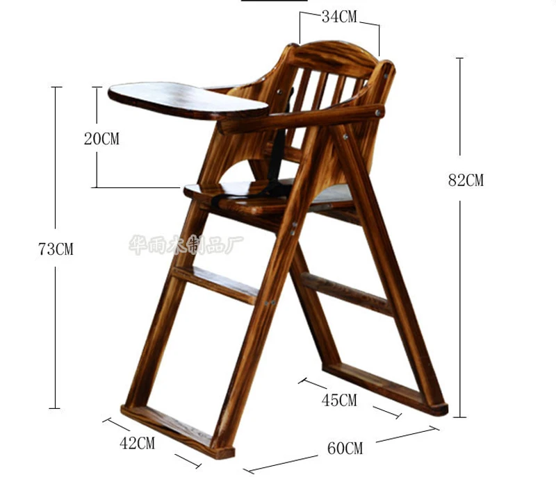 Однослойное деревянное детское кресло, переносное детское сиденье, складное детское сиденье, переносное детское сиденье, стульчики для кормления