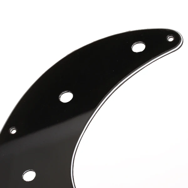 New Cool Black 3 Ply Pickguard For Precision Bass PB Anti-scratch To Protect Guitar Precision Bass 