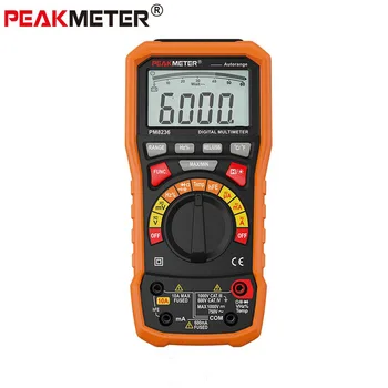 

PEAKMETER PM8236 digital multimeter tester capacitance meter multi meter voltmeter multimeters like adm30