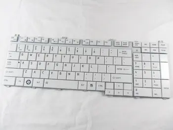 

NEW Genuine US Layout Laptop Keyboard for Toshiba V000140500 GLOSSY White